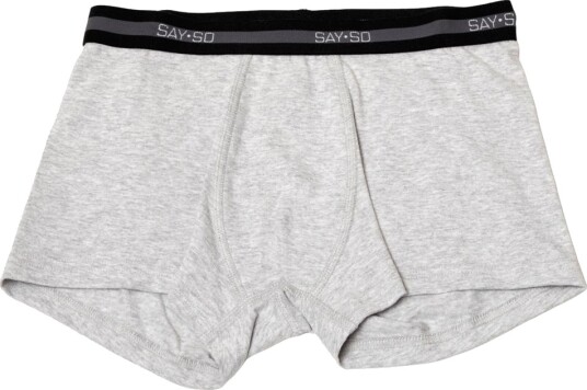 Say So Boxershorts   Grå Melert   Say So   12 år 152   Boxershorts