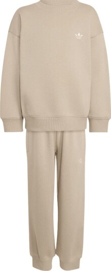 Adidas Originals Loose Crew Jogger Set størrelse 128 cm