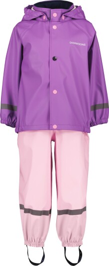 Didriksons Kids' Slaskeman Set 2 Tulip Purple 90, Tulip Purple Didriksons Kids' Slaskeman Set 2 Tulip Purple 90, Tulip Purple