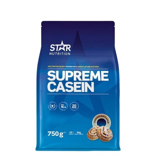 Star Nutrition Supreme Casein Cinnamon Bun 750g