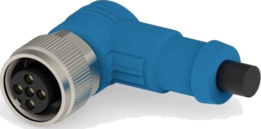 Te Connectivity T4161410005 004 Rundstikkontakt Samlet Poltall 5 1 Stk