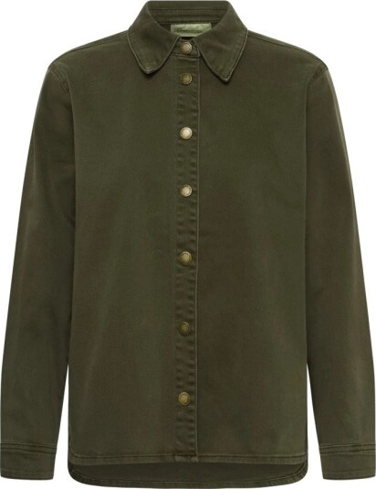 My Essential Wardrobe Mwlinn Sofia 149 Shirt   Khaki green   36