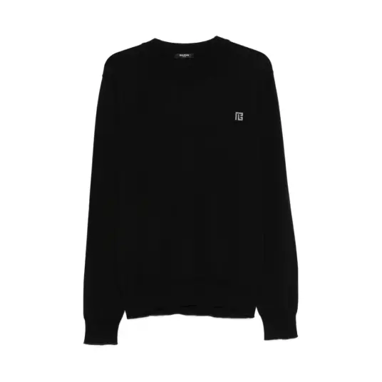 Balmain Herre Strikkevarer Svart 3XL,