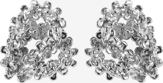 Caroline Svedbom - Øreringer Mini Gemma Earrings hodium - Sølv