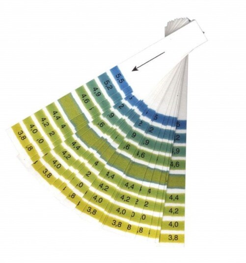 PH-PAPIRSTRIPS ØL 3,8 - 5,5 (20STK) PH-PAPIRSTRIPS ØL 3,8 - 5,5 (20STK)