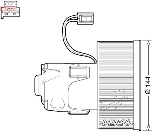 Kupévifte DENSO DEA05008