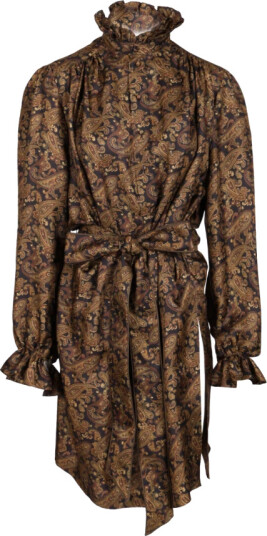 Saint Laurent Dame Kjoler Brun M,