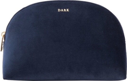 DARK Velvet Make-Up Pouch Large Navy Blue DARK Velvet Make-Up Pouch Large Navy Blue