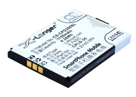 Coolpad E200 batteri (1150 mAh 3.7 V)