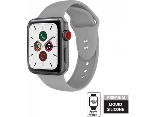 Crong Crong Liquid Band - Pasek Apple Watch 42/44 Mm (Szary)