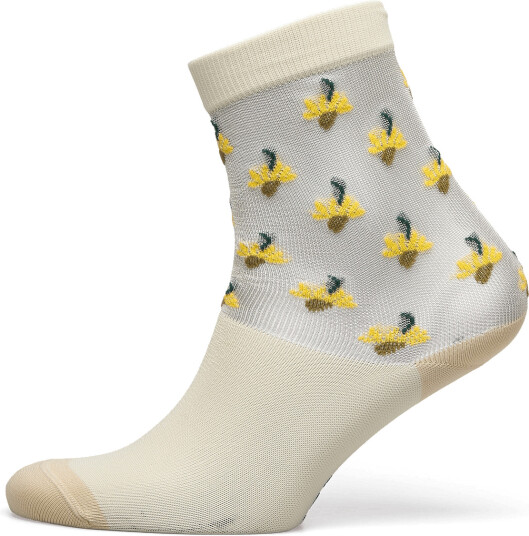 Swedish Stockings | Embla Flower Socks | 36 38