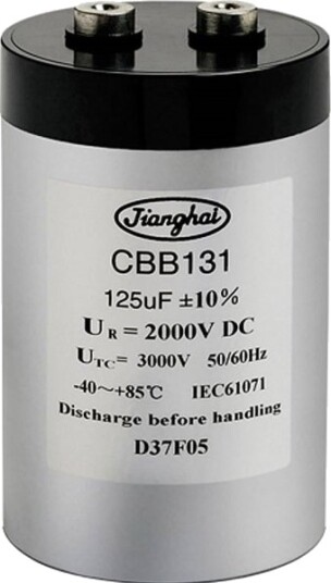 Jianghai Fcca3dl427kl136031ce3 Jee0058 1 Stk Mkp Foliekondensator Snapin 420 Μf 1100 V 10 % Ø X L 86 Mm X 141 Mm