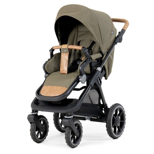 Barnevogn Emmaljunga Sento Pro Flat Outdoor Olive