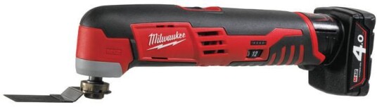 Milwaukee C12 MT 402B Multiverktøy Med 2 Stk 4,0 Ah Batterier Og Lader Milwaukee C12 MT 402B Multiverktøy Med 2 Stk 4,0 Ah Batterier Og Lader