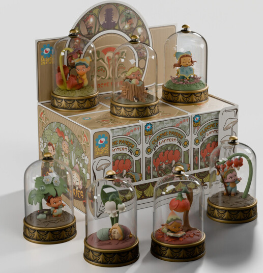 Kaleidos Cloche Fairies: Blind Box Series 1 with 6Piece PDQ