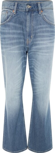 Weekday Mercury Mid Rise Relaxed Bootcut Jeans Blue 28 x 32