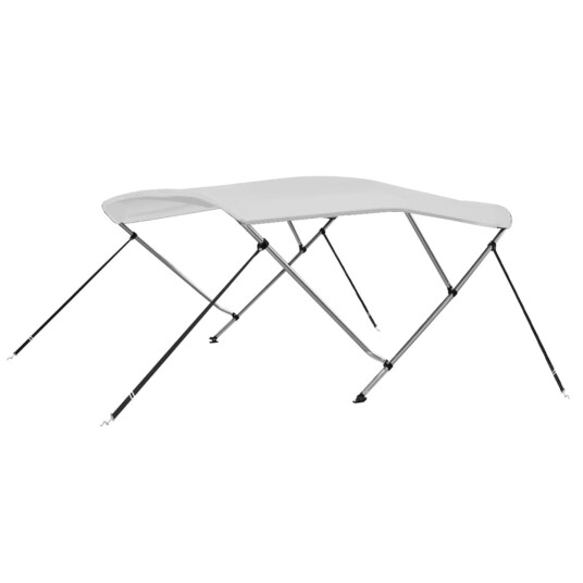 Biminitopp 3-buet hvit 183x180x137 cm Biminitopp 3-buet hvit 183x180x137 cm