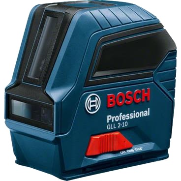 Bosch Linjelaser Gll 2-10 Professional Med 3 Batterier (Aa), Beskyttelsesveske