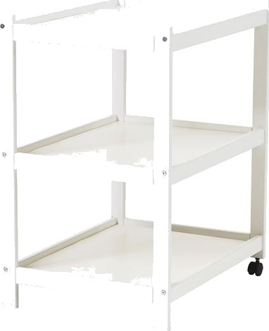 Hoppekids Stellebord Ida Marie ECO Comfort Hvit Tre