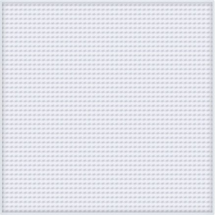 Pixelhobby Pixelhobby XL Perleplate Firkant Hvit 12x12cm 1 stk