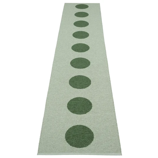 Pappelina Vera Pop teppe Leaf/Misty Mint 70 x 360cm Pappelina Vera Pop teppe Leaf/Misty Mint 70 x 360cm