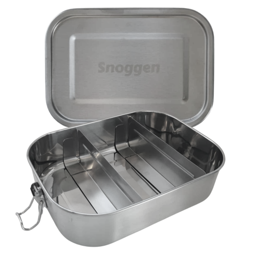 Snoggen Matboks Rustfritt Stål M/ To Uttakbare Inndelinger 1,4 L Snoggen Matboks Rustfritt Stål M/ To Uttakbare Inndelinger 1,4 L