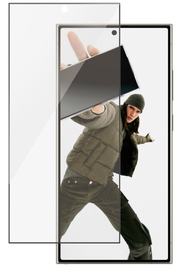 Panzerglass Ultra-Wide Fit Skjermbeskytter for Samsung Galaxy S24 Ultra med Anti-fingeravtrykk