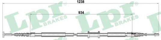Bremsewire LPR C0218B