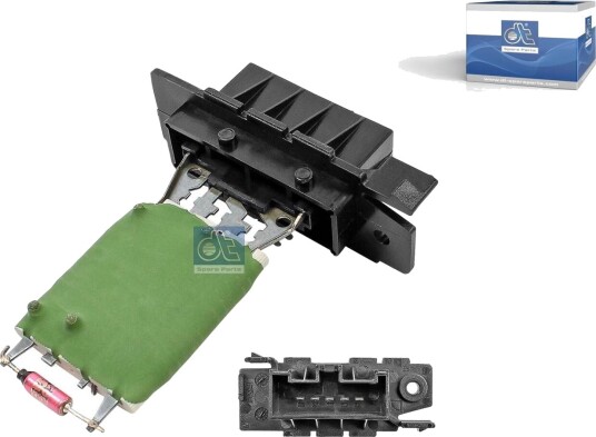 Motstand, kupévifte DT Spare Parts 12.77120