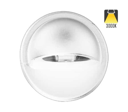 Nordic Terrassebelysning A2 0,4W Varmhvit IP65 Hvit Dimbar