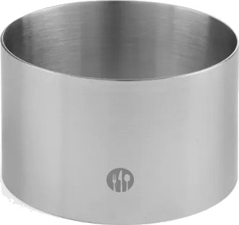 Konditoriring I Rustfritt Stål Diameter 70 Mm Høyde 45 Mm Hendi 512104 Konditoriring I Rustfritt Stål Diameter 70 Mm Høyde 45 Mm Hendi 512104