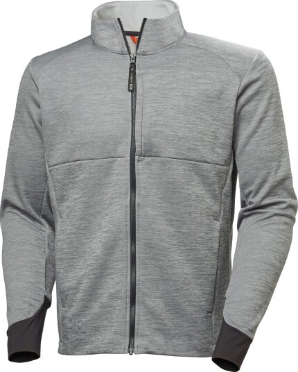 Helly Hansen Workwear Fleecejakke Tech 72380-930 Mellomlager Gråmelert