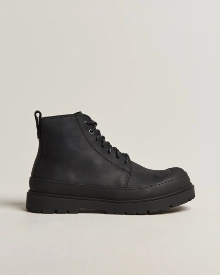 BIRKENSTOCK Prescott Oiled Leather Boot Black