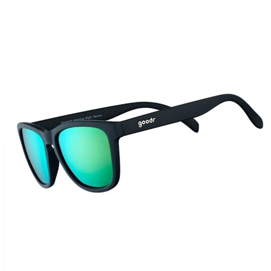 Goodr Sunglasses Vincents Absinthe Night Terrors Blue OneSize