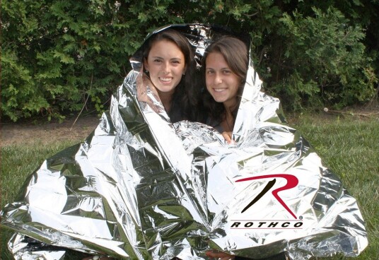 Rothco Thermal Blanket for 2 personer Sølv Rothco Thermal Blanket for 2 personer Sølv