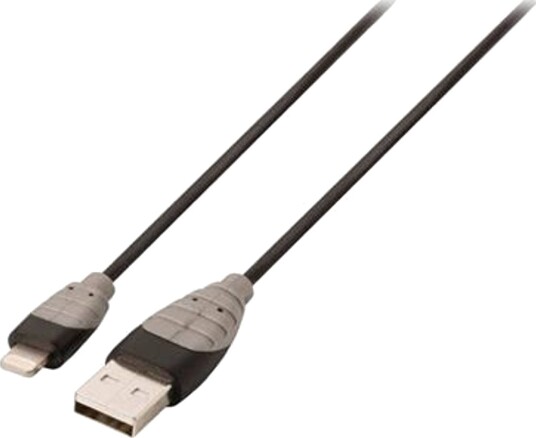 USB kabel For Synkronisering og Lading USB A hann 8 pins Lightning hann 2,0 m