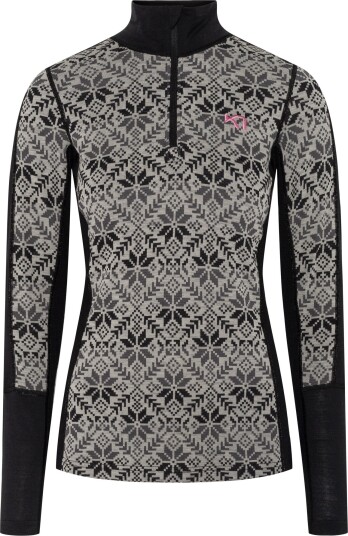 Kari Traa Women's Anna Half Zip Black M