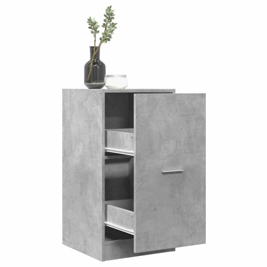 Apotekskap betonggrå 40x41x77,5 cm konstruert tre 8721158399885