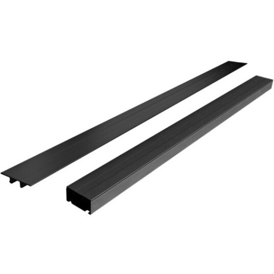 Namron Rock Deksel 1m Matt Sort Namron Rock Deksel 1m Matt Sort