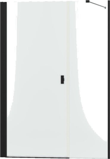 Dusjdør Strømberg Noma 45 med Sidepanel Nisje