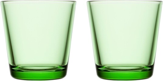 iittala Kartio glass 21 cl 2 pakk eplegrønn