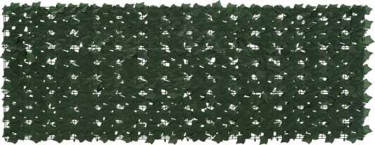 vidaXL Balkong skjerm med blader Mørkegrønn 200 x 75 cm
