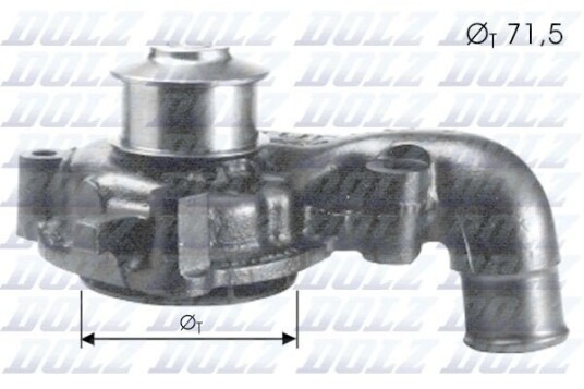 DOLZ F165 Vannpumpe