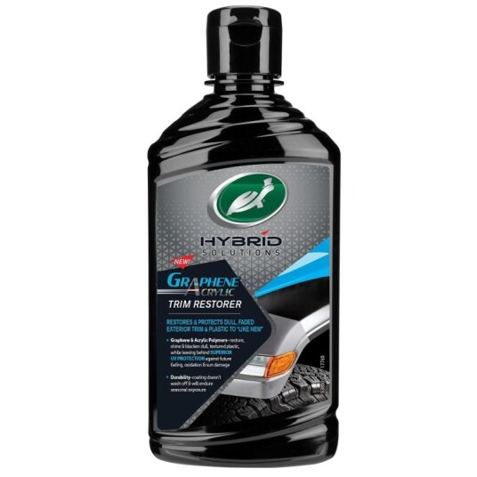 Turtle Wax Farge og plastfornyer
Graphene Acrylic Trim Restorer 2224 Turtle Wax Farge og plastfornyer
Graphene Acrylic Trim Restorer 2224