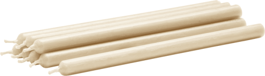 Stoff Nagel lys 8 pack Cream