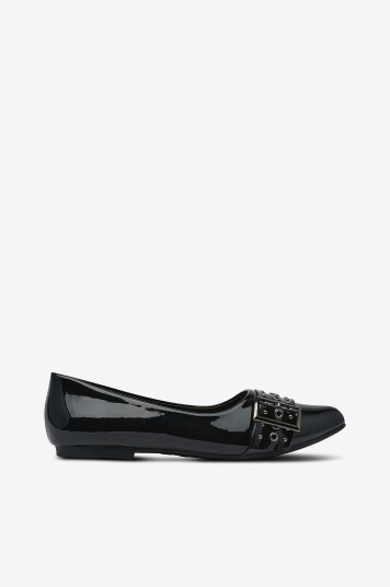 Zizzi Ballerinasko fHailey Ballerina bred passform Svart