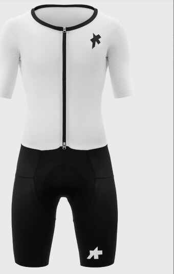Assos Equipe RSR Traitor Speedsuit S11 hvit/svart herre