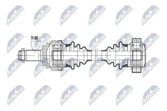 Nty Drivaksel NTY NPW BM 212