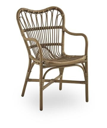 Sika-Design Margret Utendørs Spisestol Aluminium/Antikk