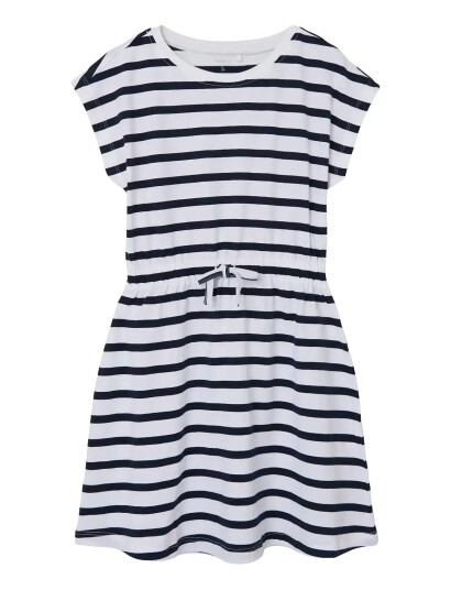 Name It Nkfmie Ss Dress Noos White 134